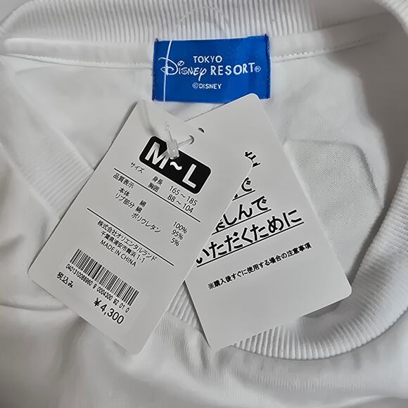 Disney Tokyo Resort Big Hero 6 Baymax T Shirt Bog Silhouette M/L NWT - Picture 8 of 9